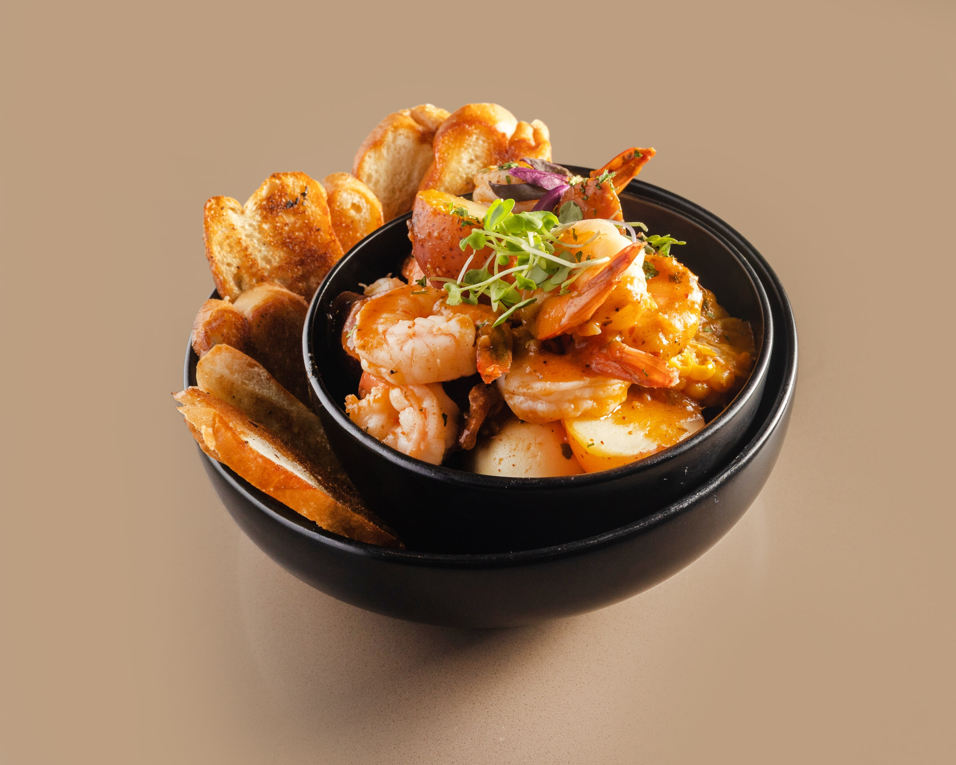 Low Country Boil at Five Oaks Taproom